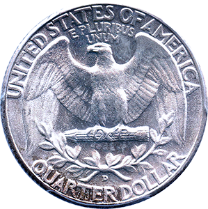 1937 Quarter Reverse