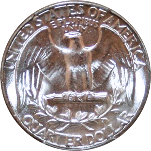 1941 Quarter Reverse