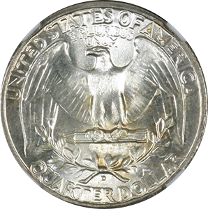 1944 Quarter Reverse