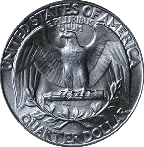 1945 Quarter Reverse