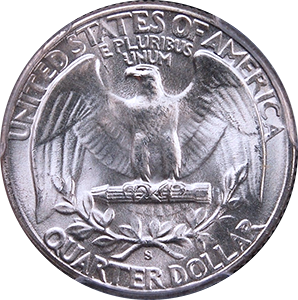 1950 Quarter Reverse