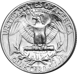 1962 Quarter Reverse