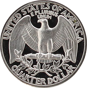 1974 Quarter Reverse