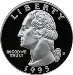 1995 Quarter Obverse