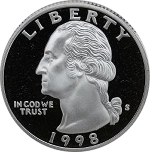 1998 Quarter Obverse