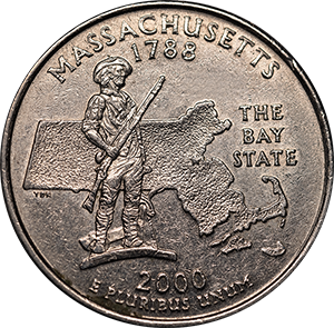 Details about   2000 P Massachusetts State Quarter BU Brilliant Uncirculated Coin 
